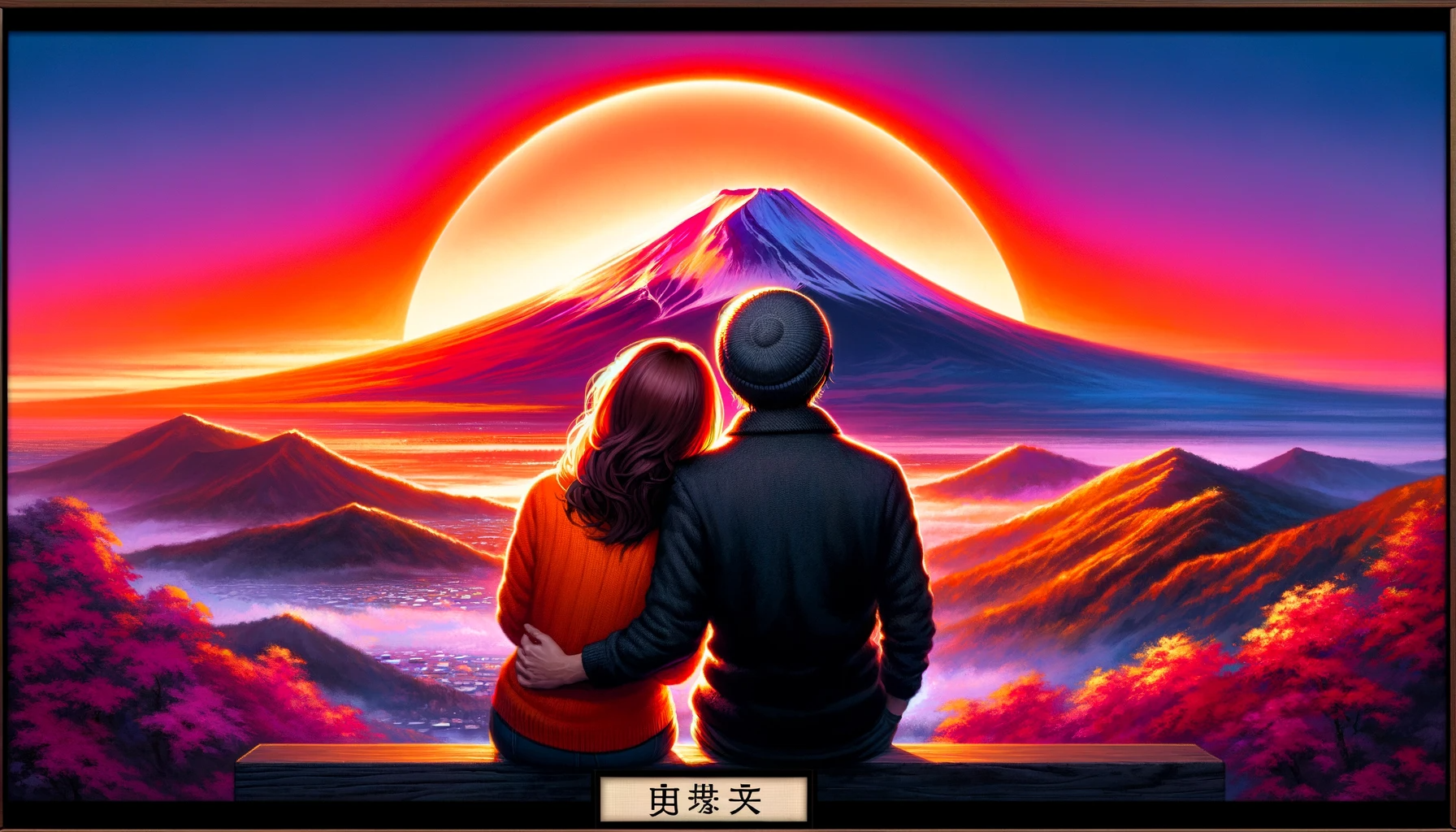 Couple in Japan