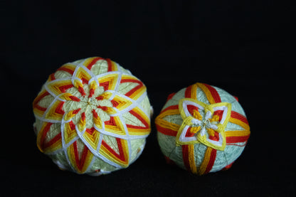 la temari orangé dans la temari box