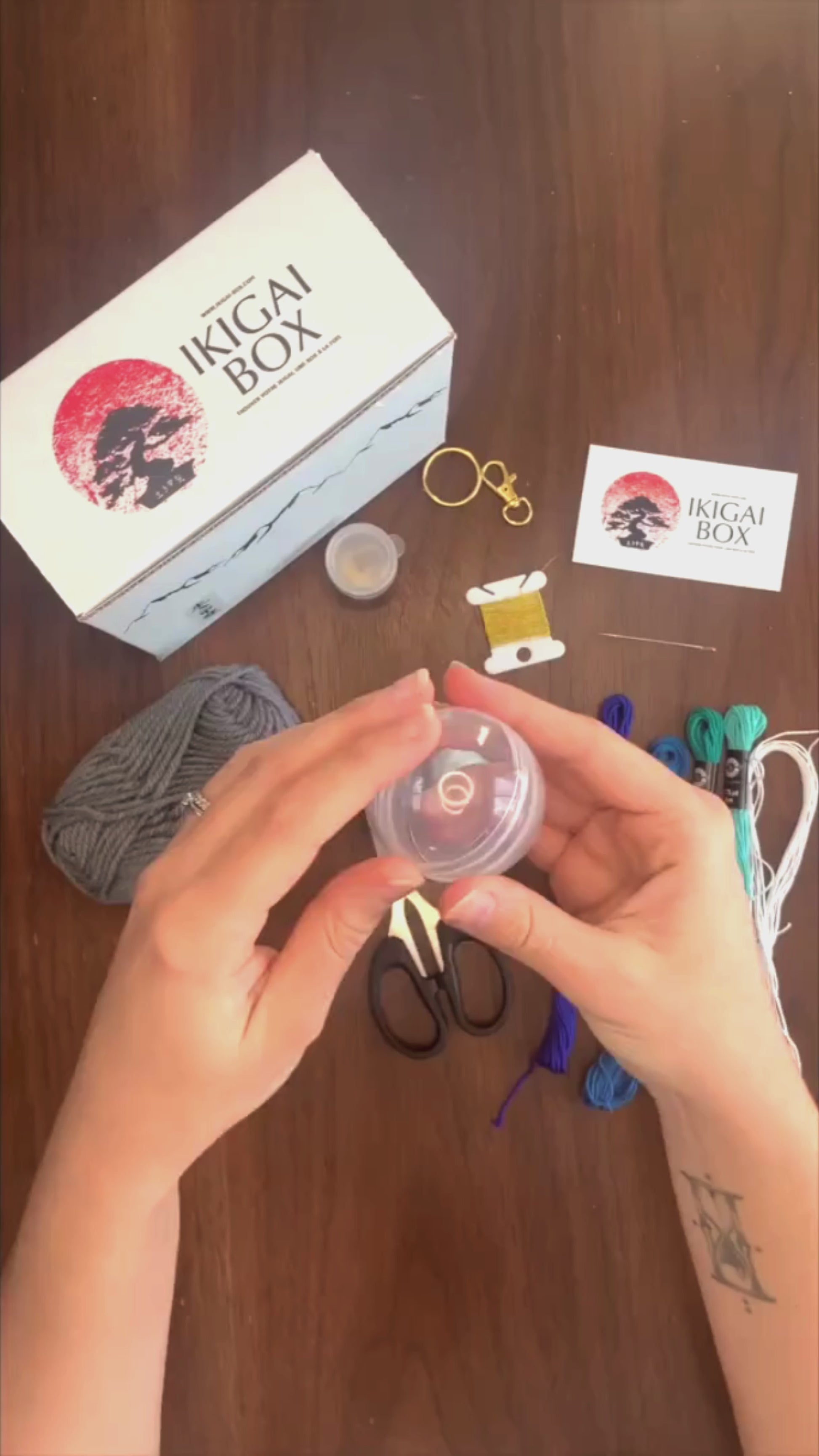 vidéo le kit temari box un cadeau original pour une fan de couture
