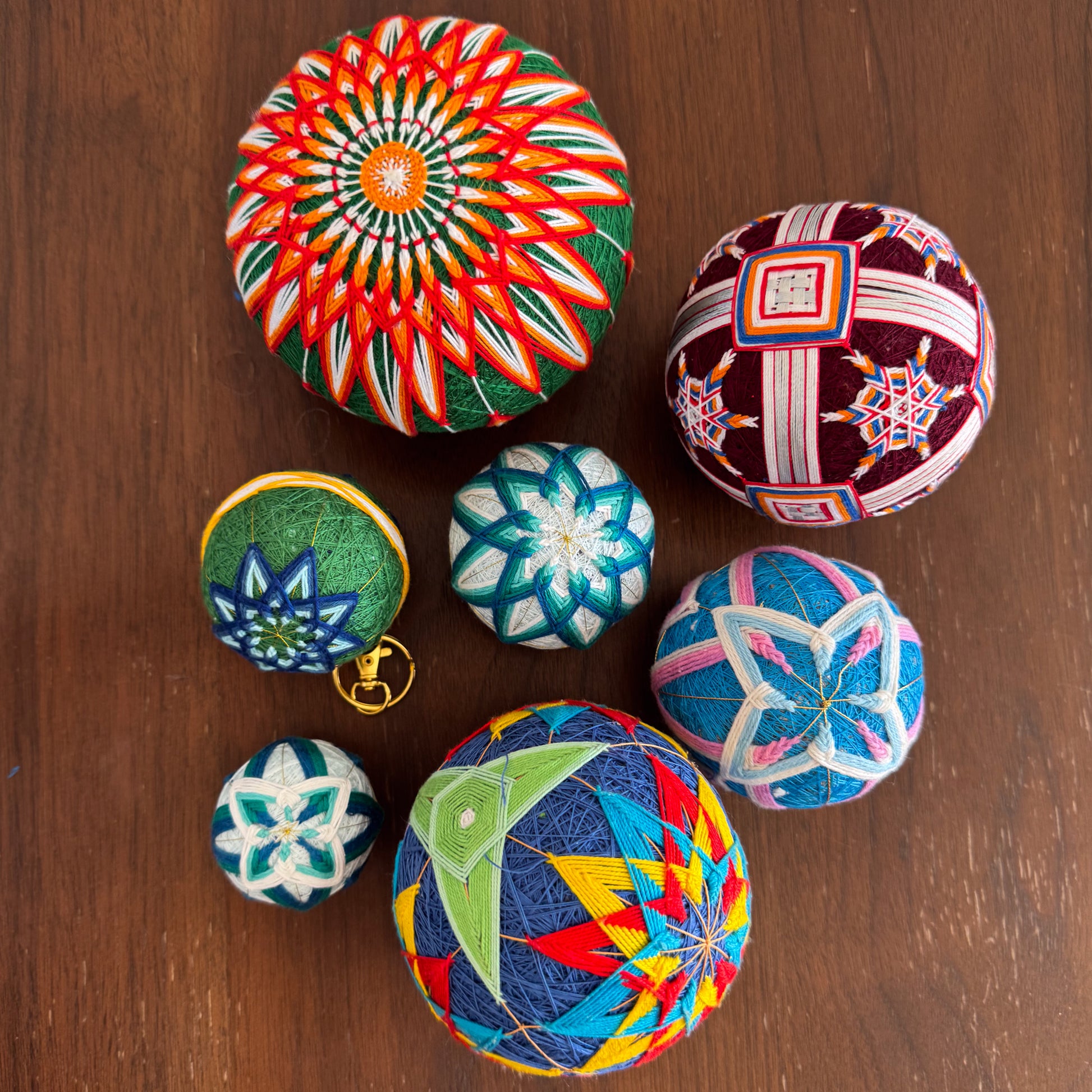 temari box découvrez l'art de la broderie japonaise avec un kit DIY facile
