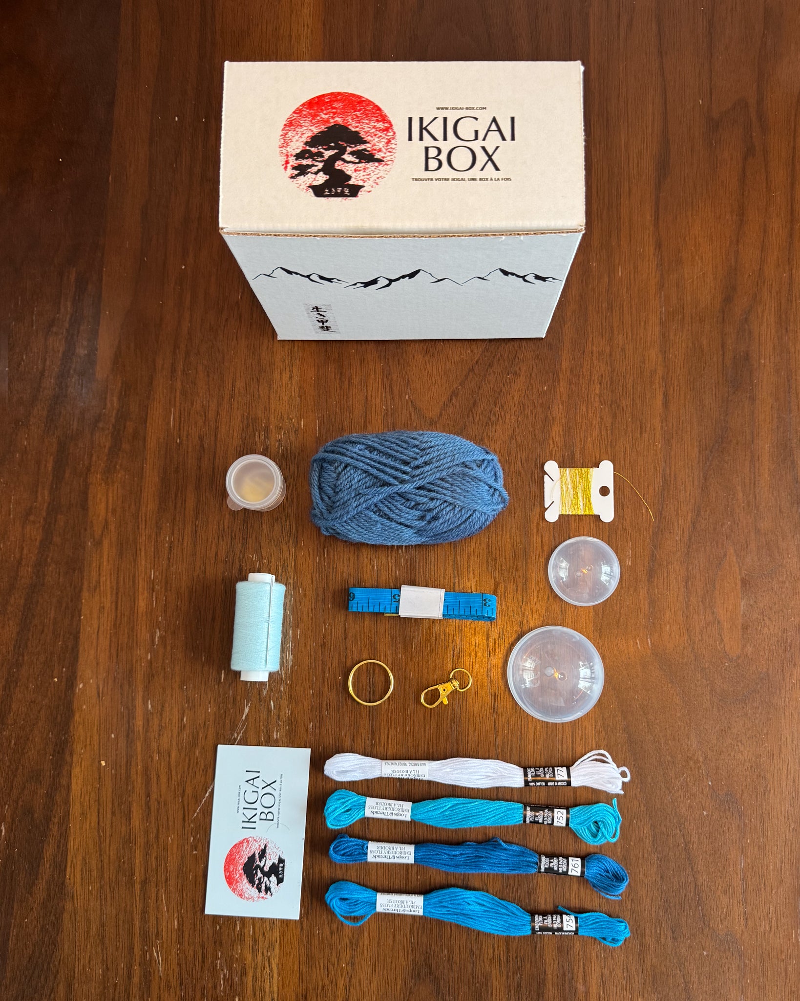 kit de broderie japonaise Temari